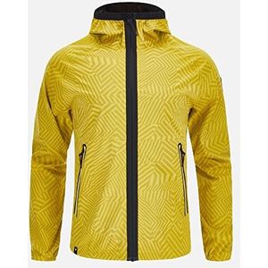 Macron Athleisure Scd Corfu Tech Regenjas Hoody Wprf Slyellow Herenjas