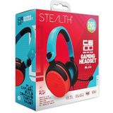 Stealth C6-100 - Gaming Headset - Neon Blauw/Rood - Xbox PS4/PS5 Switch PC Mobile