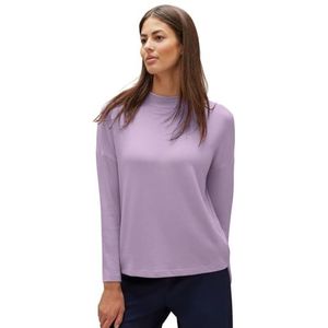 Big Collar Cosy Shirt, Soft Pure Lilac Melange, 38