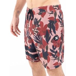 Hurley Boardshort Heren - Block Party 18', Phantom Rose, 7 NL