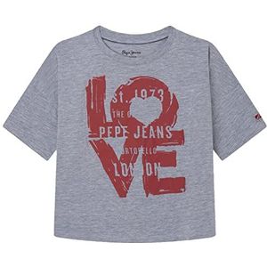 Pepe Jeans Meisjespullover Noni, grijs (Grey Marl), 4 Jaar