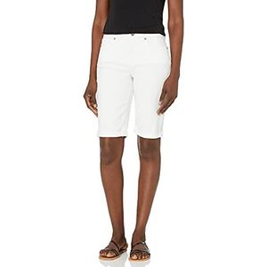 NYDJ Women's Briella ROLL Cuff Jean Short, Optic White, 2