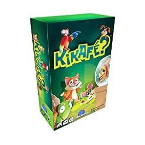 Blue Orange - Kikafé – kaartspel voor snelheid, geheugen en sfeer met dieren – multiplayer – grappig en grappig spel met familie met kinderen – vanaf 6 jaar