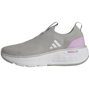 adidas Cloudfoam Go sokkenschoenen voor dames, Grijs Twee Wolk Wit Bliss Lila, 40 EU