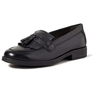 Geox - Agata - Sportschoenen - Zwart - Rubber - Ademend