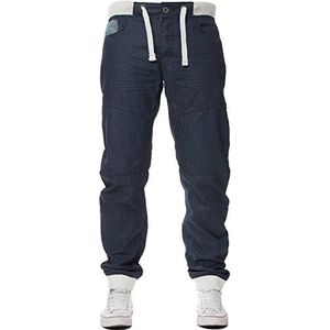 Enzo Jeans met taps toelopende pasvorm voor heren, Blauw (marine marine), 36W / 32L