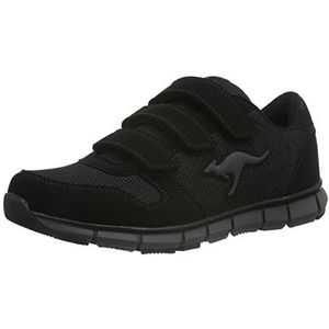 KangaROOS Unisex K-bluerun 701 B sneakers, Black Dark Grey 0522, 36 EU