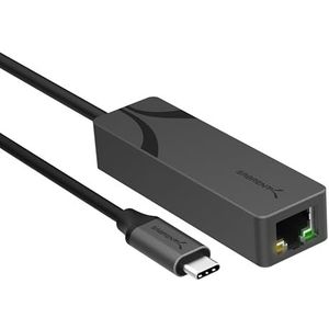 SABRENT - USB Type-C naar 5G Ethernet LAN-adapter - Aluminium Behuizing - 5 Gbps