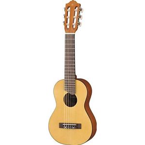 Yamaha GL-1 Guitalele Ukelele, 6 snaren, Kleine 1/8 Houten Reiszeep, Incl. Tas, Naturel