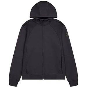 Champion Legacy C-Tech (220395) TCV Stretch Poly-Cotton Interlock Full-Zip Sweatshirt met capuchon, antracietgrijs/antraciet (PHA/PHA), XXL heren FW24, grijs, antraciet/antraciet (Pha/Pha), XXL