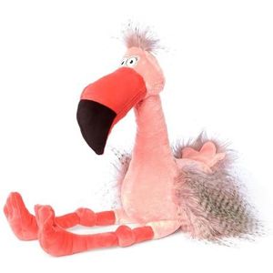 sigikid 43258 Beasts by Knuffeldieren met persoonlijkheid, pluchen dier, roze/flamingo