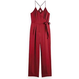 Scotch & Soda Maison Dames All-In-One In Viscose Quality Overall, Rhubarb 3209, XL