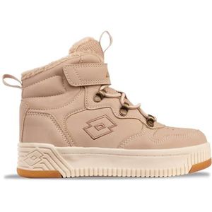 LOTTO Jalana Fur K Sneakers voor kinderen, uniseks, Beige offwhite, 25 EU