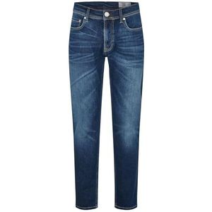 Daniel Hechter Heren 5-Pocket Belfort Jeans, Dark Blue, 38/32