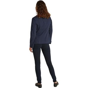TOMMY HILFIGER Dames GEBREIDE PIQUE SLIM SB BLAZER WW0WW44744, Blauw, 34, Blauw (Donker Nacht Marine), 60