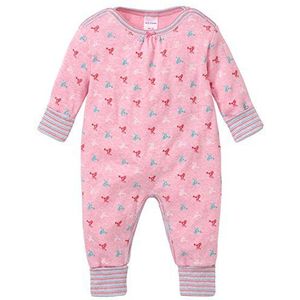 Schiesser Babypak met Vario pyjama voor meisjes, Rosso (Rot (Rosa-mel. 505)), 0-3 Maanden