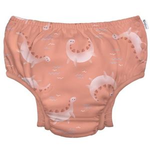 Green Sprouts - Eco zwemluier met drukknoopjes - Coral Dino - 4T (3-4 jaar)