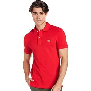 Lacoste heren Poloshirt Ph4012, Rood (Red), M