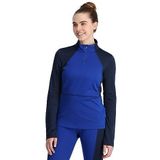 Spyder Heren Charger 1/2 Baselayer Thermische Ski Top, Blauw, M