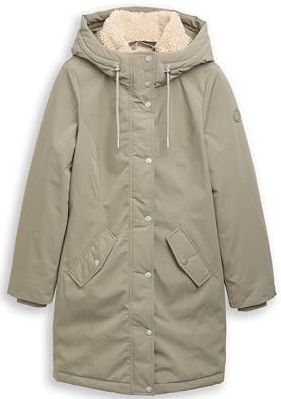 TOM TAILOR Dames 1047531 jas, 10678-Smoked Olive, XL, 10678 - Smoked Olive, XL