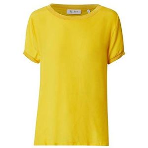 rich&royal T-shirt voor dames, geel (Spring Gold 337), M