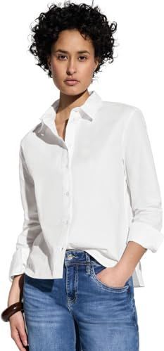 Street One - Overhemdblouse - Wit - Katoen