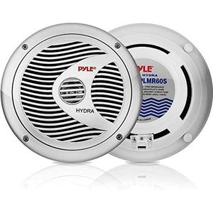 PYLE - PLMR60S - Marine-luidsprekers - Zilver - 150 Watt - 6,5 inch - 2-weg