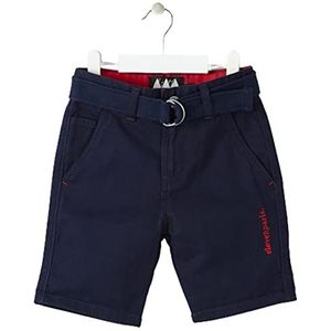Eleven Paris Bermuda shorts voor jongens, Marineblauw, 6 Jaren