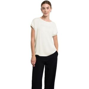 T-shirt met tekst, off-white, 44