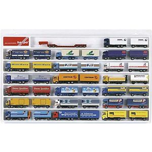 herpa 029346 029346-Aanhangwagenkast, 70 x 45 x 3,5 cm, Wit, 27,5 x 17,7 x 1,4-inch