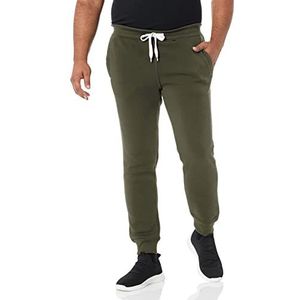 Southpole Fleece joggingbroek voor heren, Olijf, XL