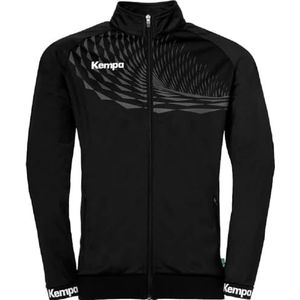 Kempa Wave 26 Poly Jacket voor jongens en jongens, sport, voetbal, trainingsjack, sweatjack