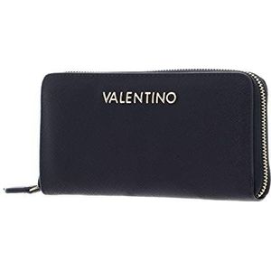 Valentino Divina Sa, Zip Around Wallet voor dames, 3,0 x 10,0 x 19,5 cm (b x h x d), marineblauw, One Size