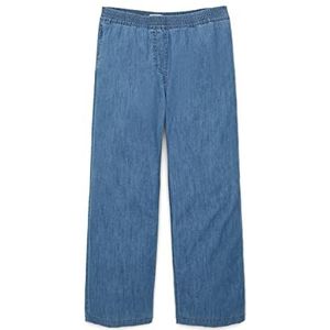 TOM TAILOR Meisjes Brede pijpen 1035173, 10110 - Blue Denim, 128