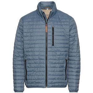 camel active Gewatteerde herenjas van gerecycled polyamide, blauw, 48