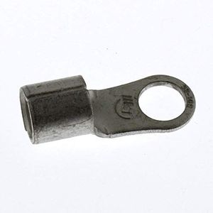 SeKi 14064 30-50 mm 10 x ringkabelschoenen, M10 niet-geïsoleerde ringschoenen, kabelschoenen, zilver