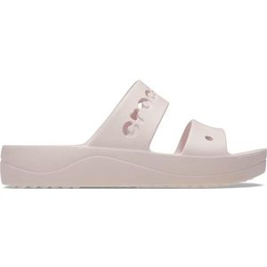 Crocs Baya sandaal met plateauzolen 42-43 EU Barely Pink