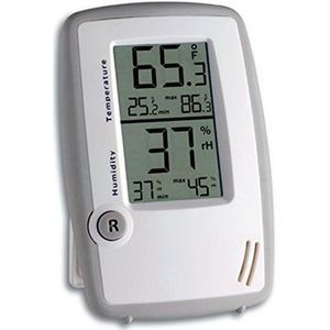 TFA Dostmann Digitale thermo-hygrometer, 30.5015.02, binnentemperatuur/luchtvochtigheid, gezond binnenklimaat.
