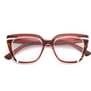 Leesbril Costa Rica Rood-Schildpad +3,50