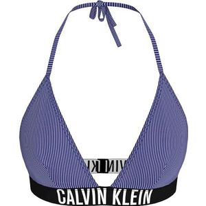 Calvin Klein Triangle-rp voor dames, Saffier Blauw, L