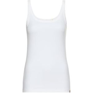 camel active Top van puur katoen - Maat womenswear-XXS - Melkwit