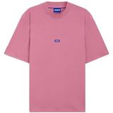 Hugo Blue - Nieros - T-shirt - Regular Fit - Effen - Puur Katoen