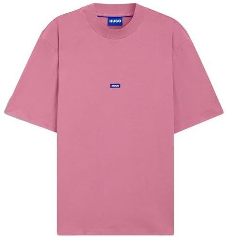 Hugo Blue - Nieros - T-shirt - Regular Fit - Effen - Puur Katoen