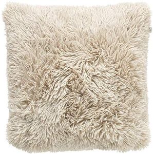 Dutch Decor Fluffy Kussenhoes, Polyester, Zand, 45X45