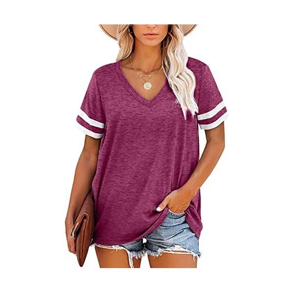 Elasthan - Roze - Strepen - Shirts online | Bestel online