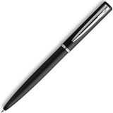 Waterman Allure-balpen | Zwarte lak | Medium penpunt | Blauwe inkt | Geschenkverpakking