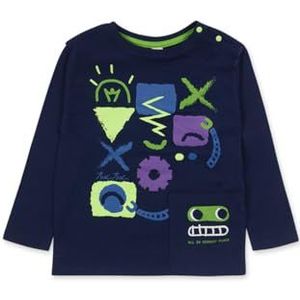 Tuc Tuc T-shirt voor kinderen, Donkerblauw, 9 Maanden