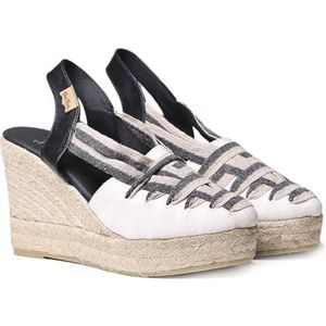 TONI PONS Patty-NC_Cru 36 Damessneakers, ecru-zwart, EU, Zwart Ecru, 36 EU