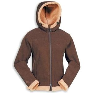 Tatonka Style dames ""Irma Lady Jacket"" fleece jas, maat 36, donkerbruin/hooranje (d. bruin/h. oranje)