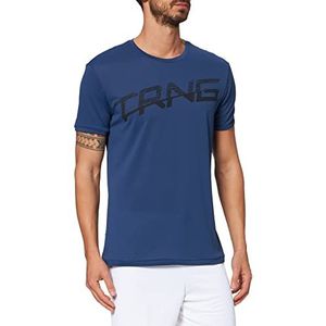 Lotto Dynamic II Tee PRT PL T-shirt, blauw, klein heren